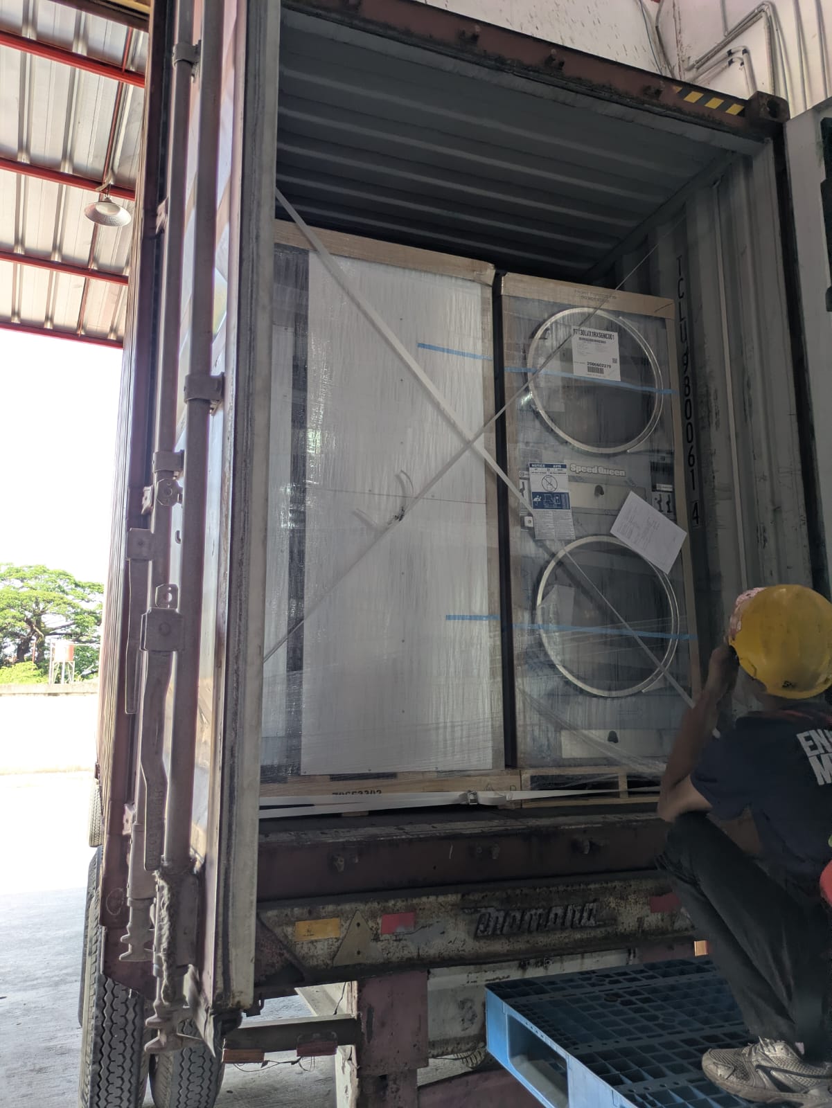 Penanganan unit mesin laundry VALO